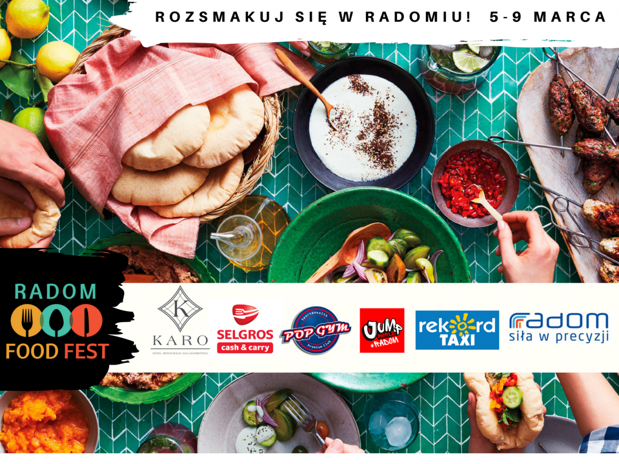 Rusza Radom Food Fest - festiwal mega jedzenia!