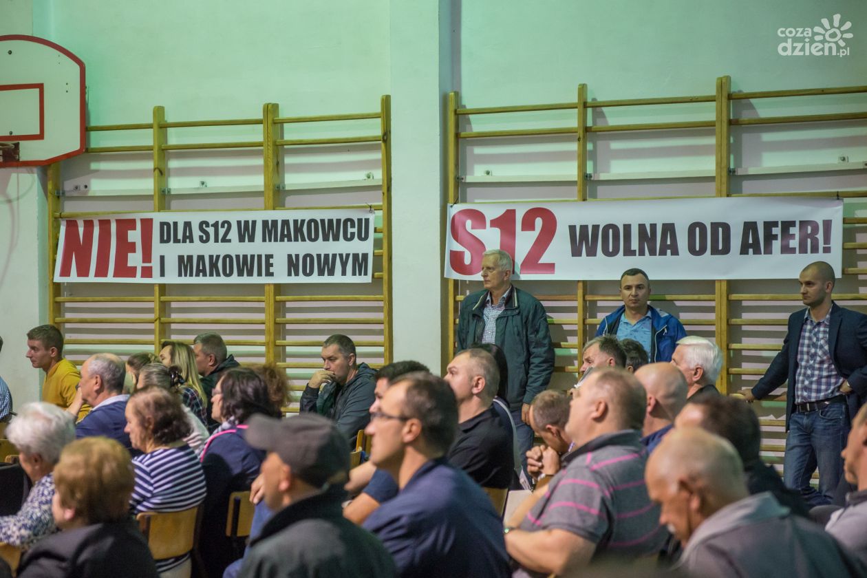W Makowcu odbyły się trzecie już konsultacje społeczne dotyczące przebiegu trasy S12