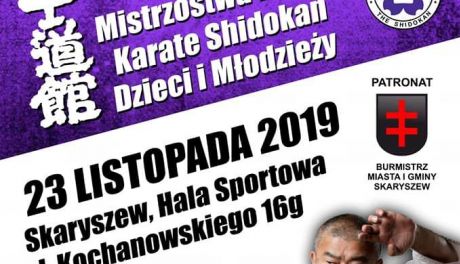 Skaryszew zaprasza na Mistrzostwa Polski Karate Shidokan
