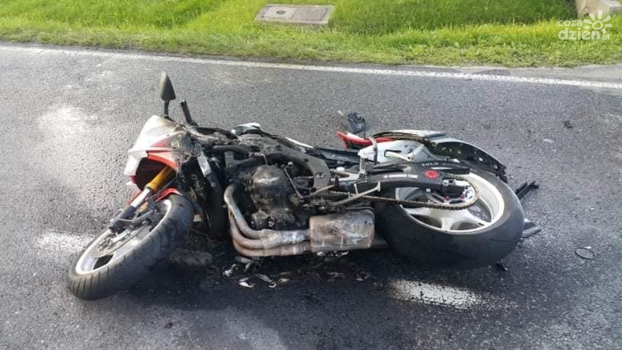 Kowala Stępocina. 17-letni motocyklista w szpitalu