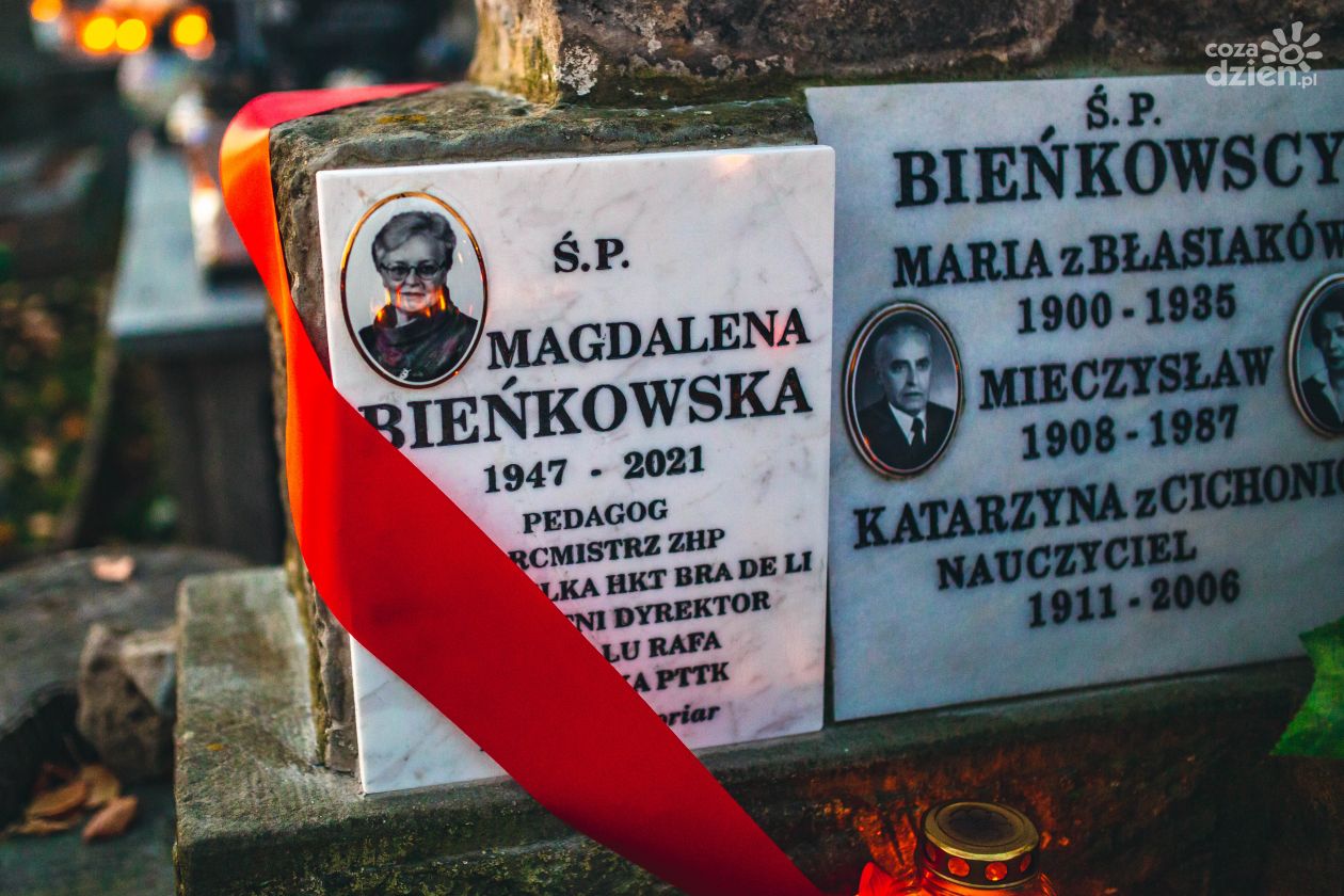 Odsłonięcie tablicy Magdaleny Bieńkowskiej (zdjęcia)