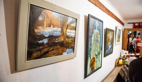 Wystawa malarstwa Dariusza Stelmacha w galerii "Pod Aniołem" (zdjęcia)