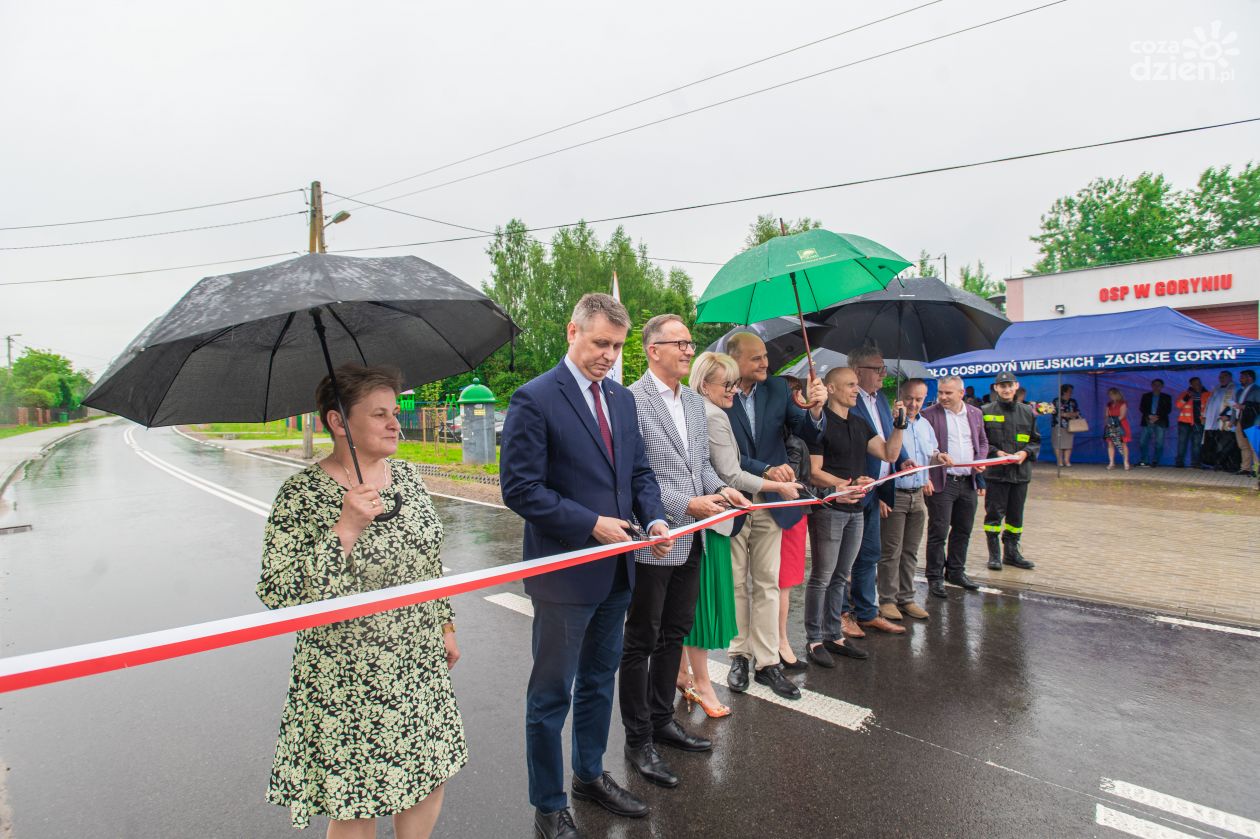 Otwarcie drogi powiatowej w Goryniu (zdjęcia)