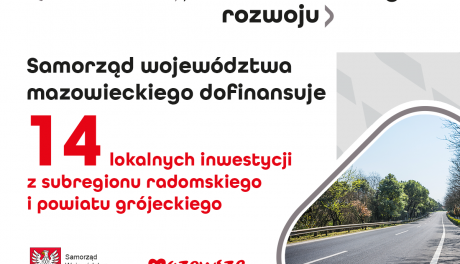 21 mln zł wsparcia na lokalne inwestycje