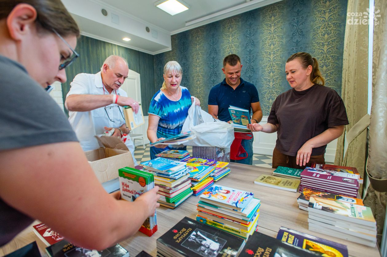 Powstaje biblioteczka z ukraińskimi książkami w Arce (zdjęcia)