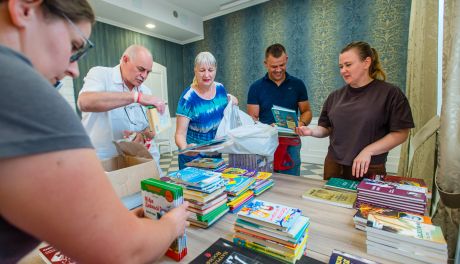 Powstaje biblioteczka z ukraińskimi książkami w Arce (zdjęcia)