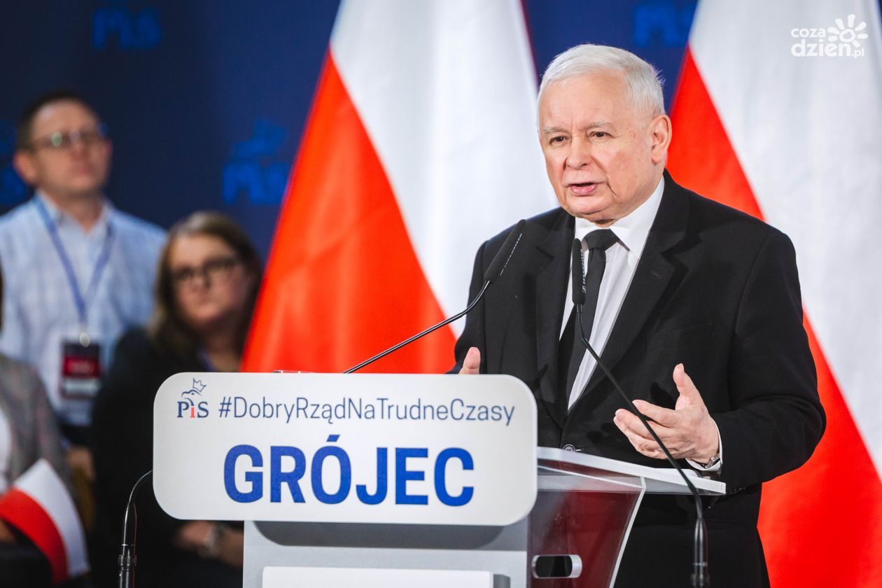Jarosław Kaczyński w Radomiu. Śledź transmisję na żywo!
