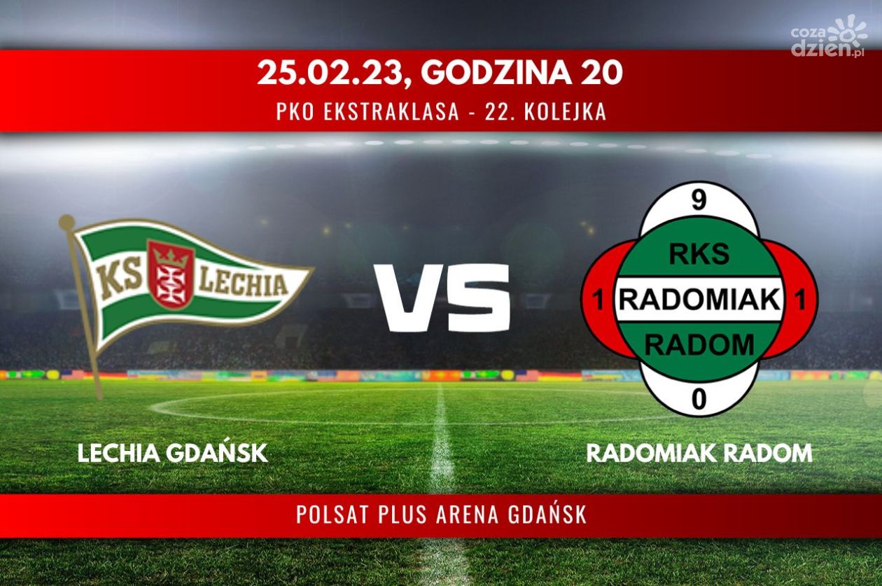 Lechia Gdańsk - Radomiak Radom (relacja LIVE)