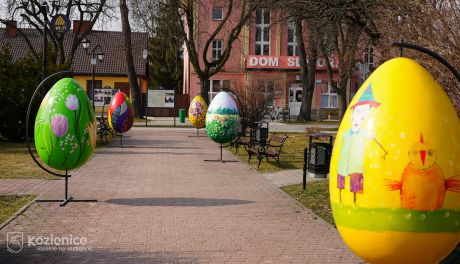 Wielkanocne ozdoby na ulicach Kozienic. Będą mogli wykonać je mieszkańcy