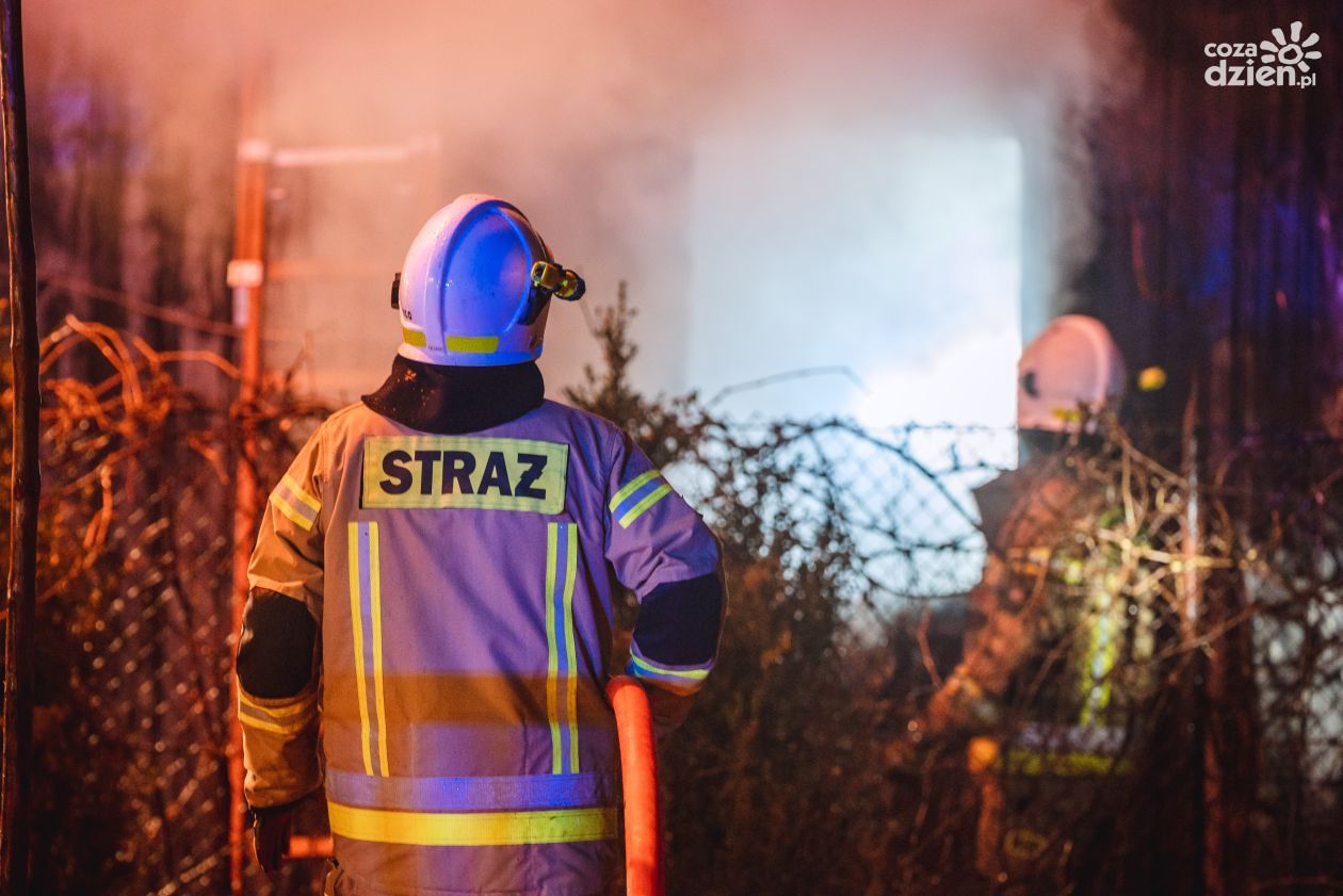 Pożar w Wierzbicy. W akcji 30 strażaków