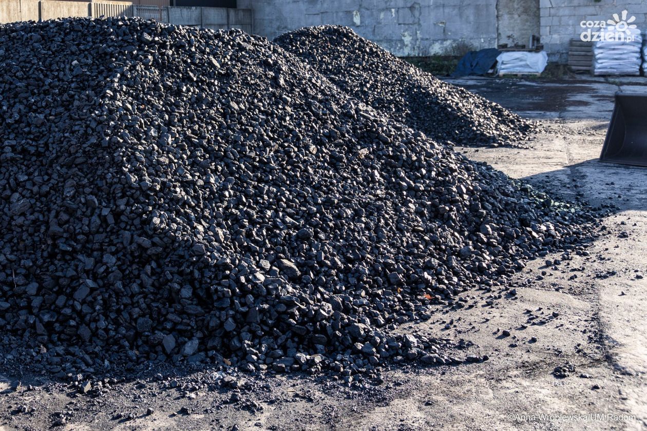 Końcowa sprzedaż węgla w Radomiu