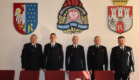 Zmiany personalne w radomskiej straży pożarnej