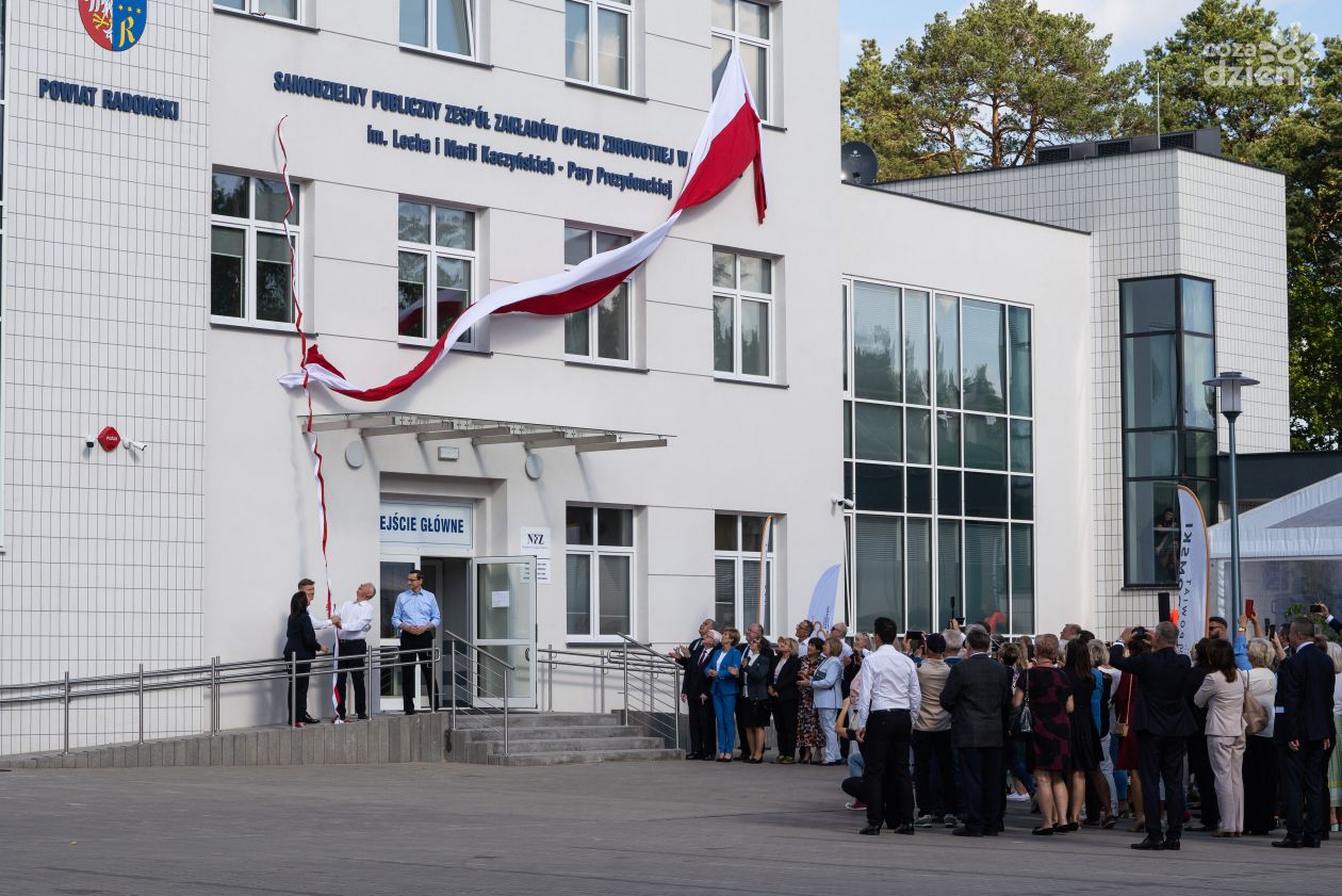 Otwarcie Szpitala Powiatowego w Pionkach z udziałem premiera Mateusza Morawieckiego (zdjęcia)