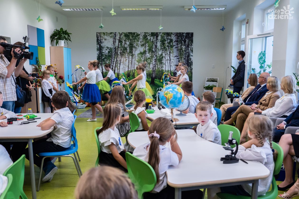 Otwarcie ekopracowni w szkole w Mazowszanach
