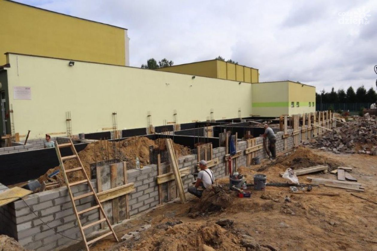 Trwa budowa przedszkola w Mazowszanach
