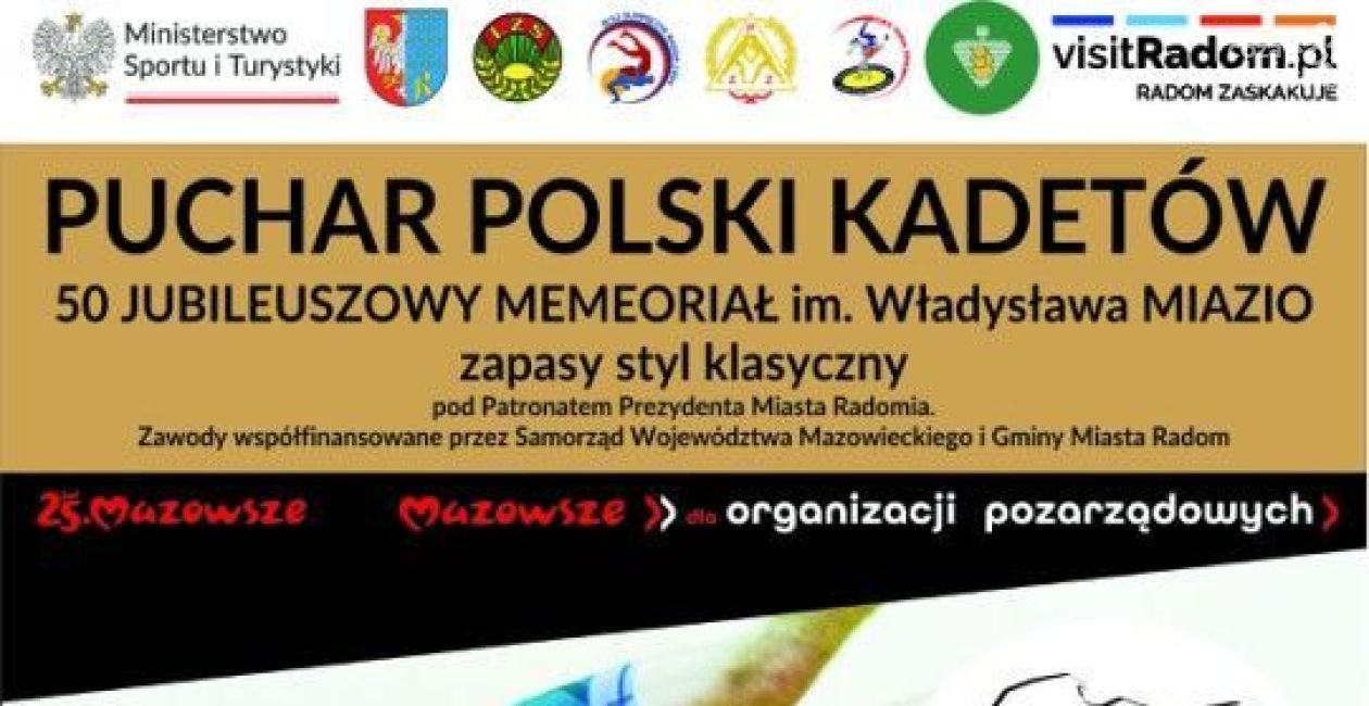 Jubileuszowy 50. zapaśniczy Memoriał im. Władysława Miazio w Radomiu