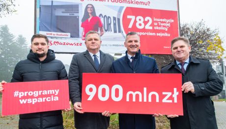 782 inwestycje w regionie radomskim
