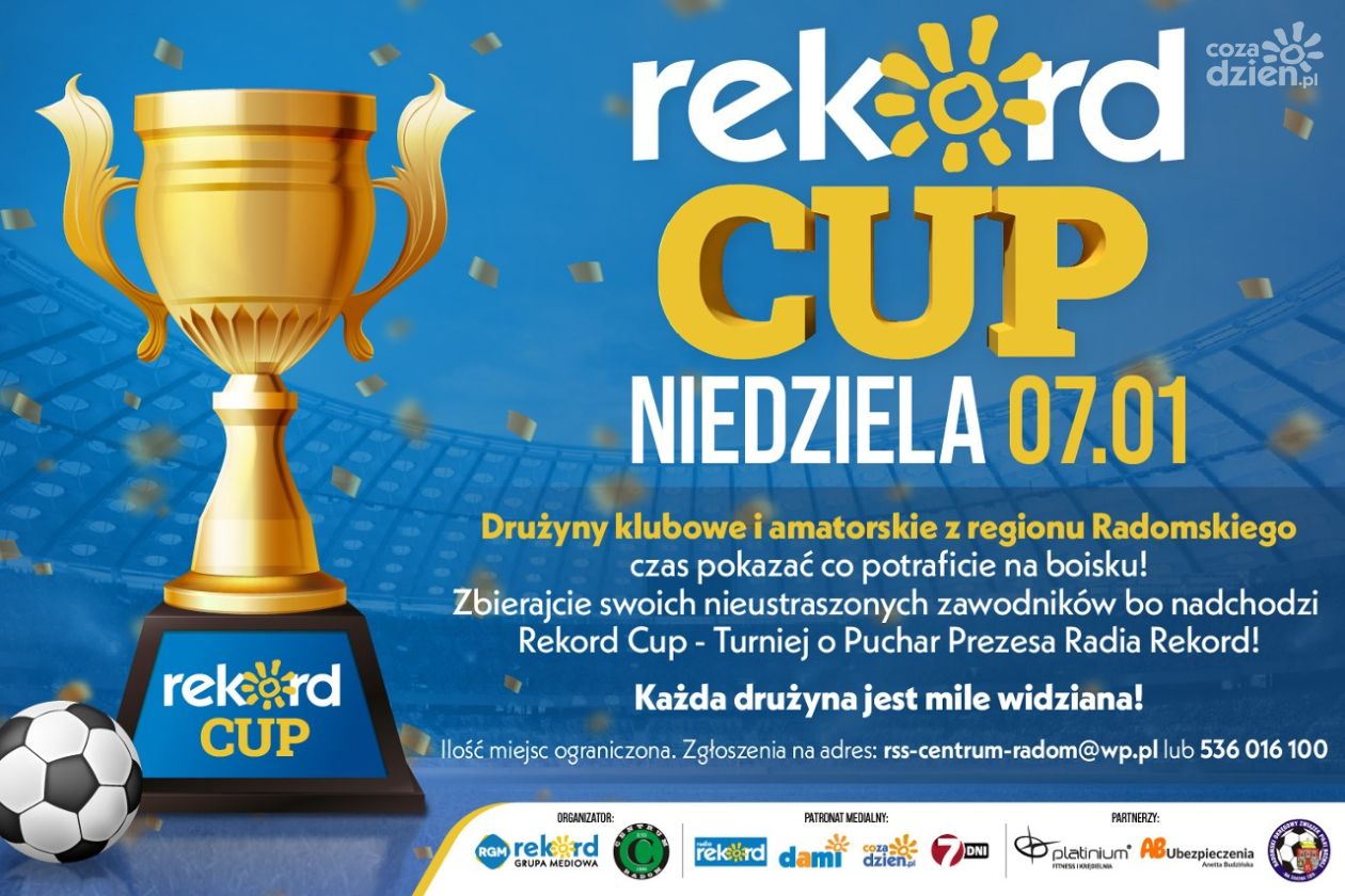 Rekord Cup - powalczą o Puchar Prezesa Radia Rekord! 