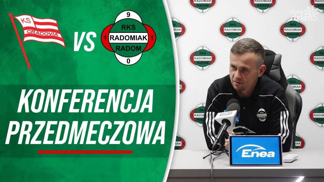 Radomiak TV: Konferencja prasowa przed pierwszym meczem ligowym po przerwie zimowej