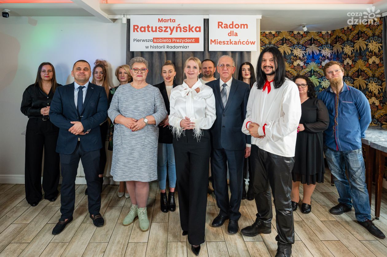 Marta Ratuszyńska zaprezentowała kandydatów do Rady Miejskiej (zdjęcia)