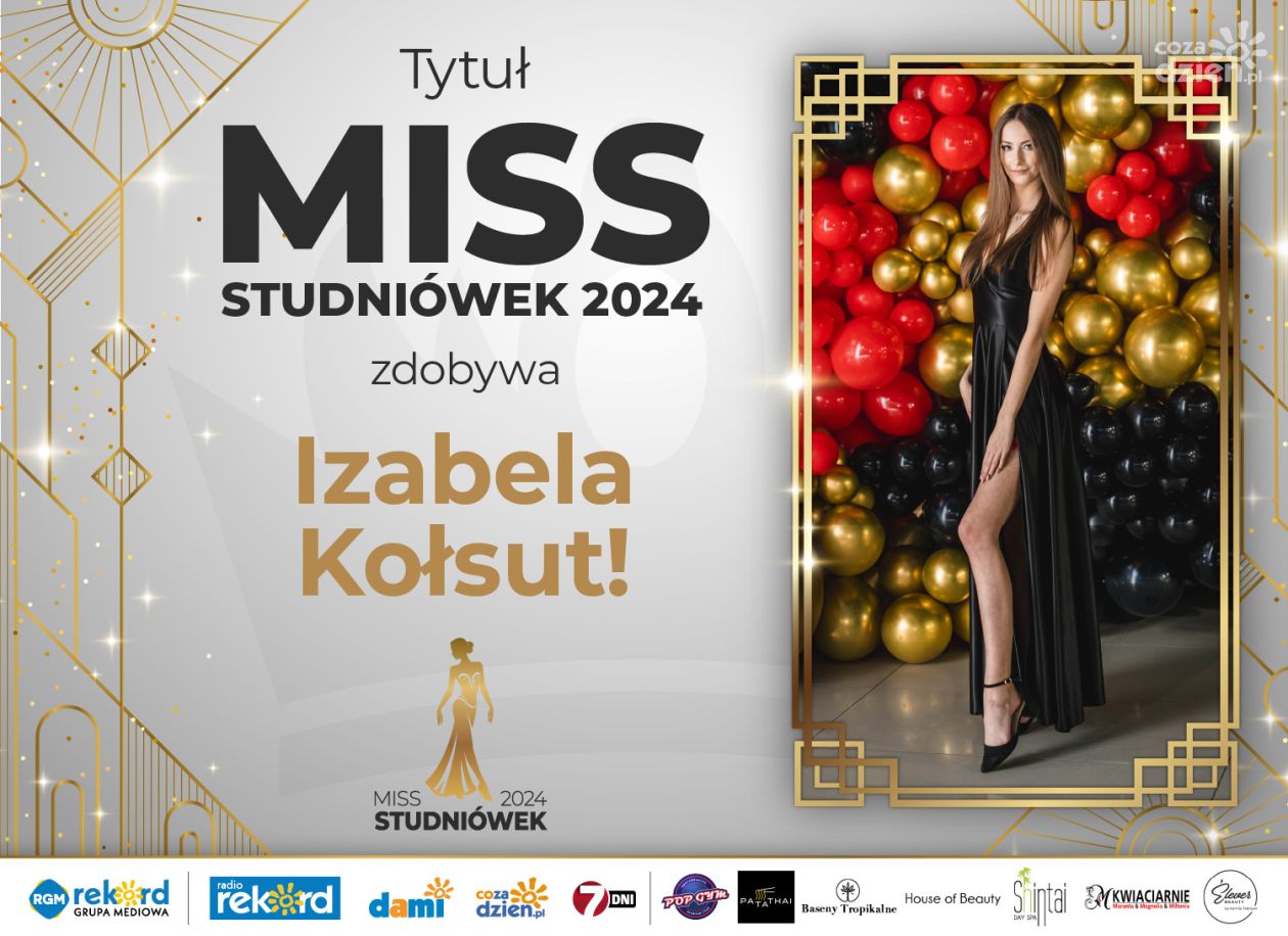 Znamy najpiękniejszą Miss Studniówek 2024!