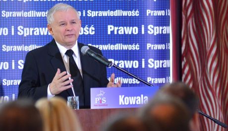 Jarosław Kaczyński w Kowali