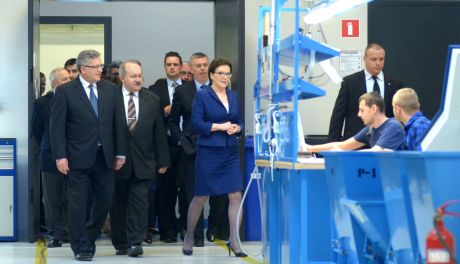 Prezydent RP i Premier z wizytą w Fabryce Broni