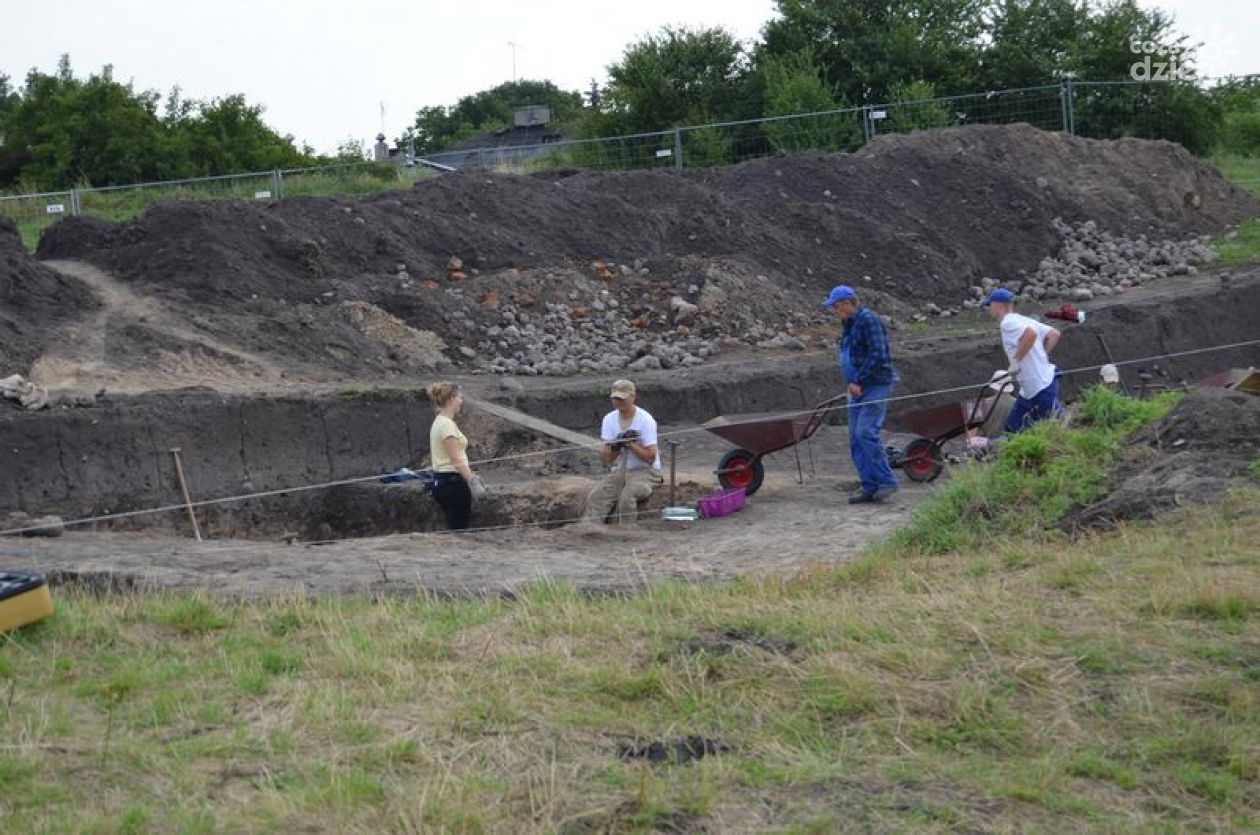 Badania archeologiczne  - Grodzisko Piotrówka (lipiec 2012)
